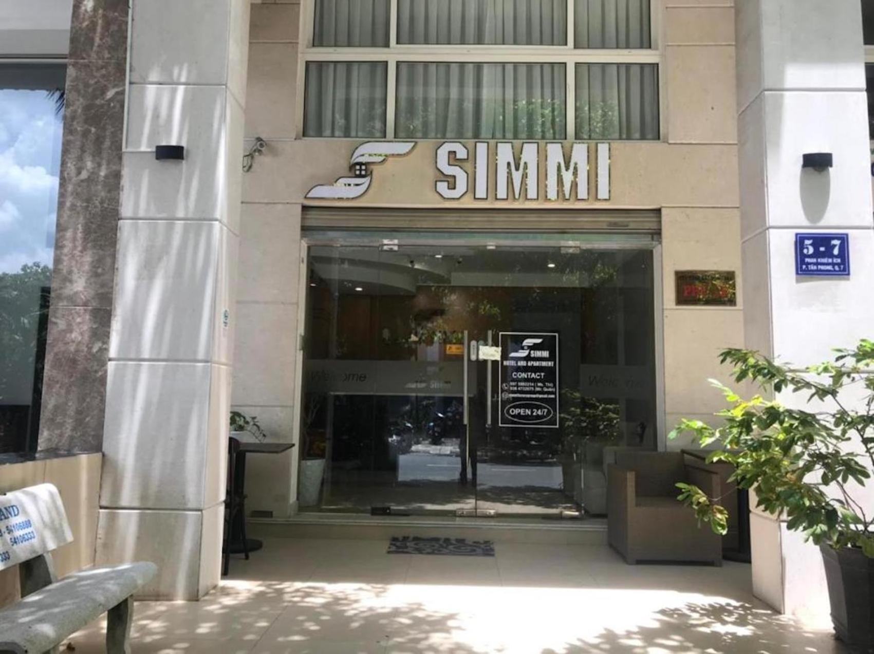 Simmi 5 Hotel & Apartment Cidade de Ho Chi Minh Exterior foto